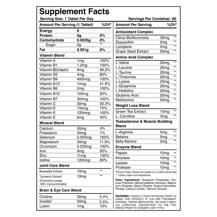 Wheyne Multivitamins